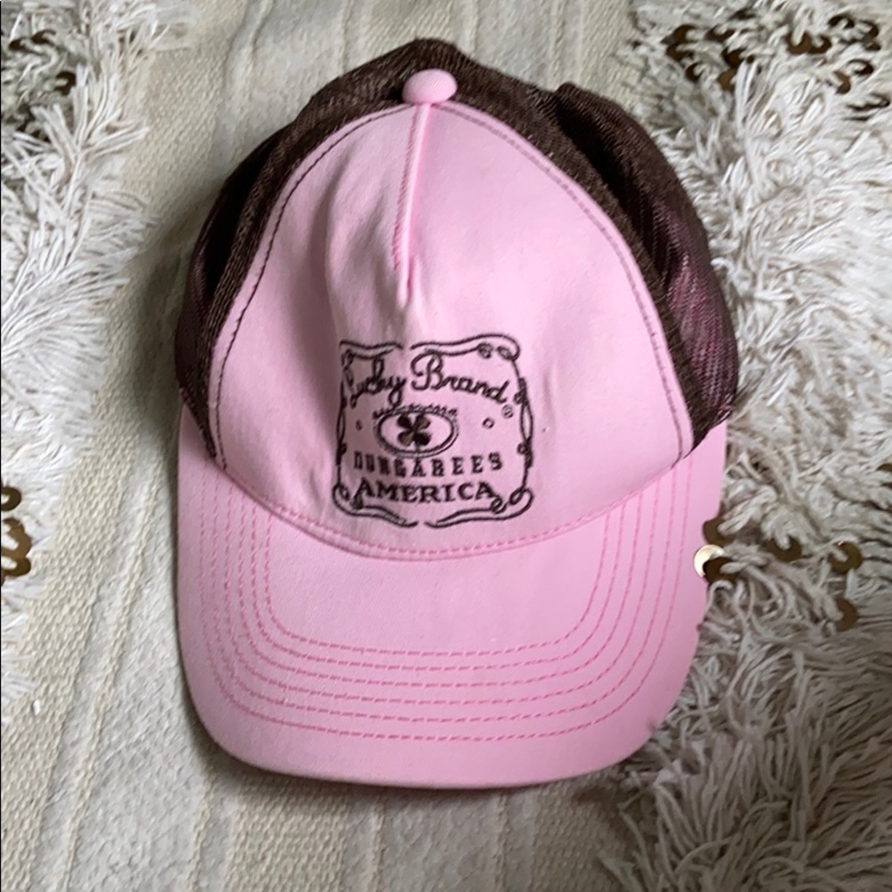 Pink Lucky Brand hat